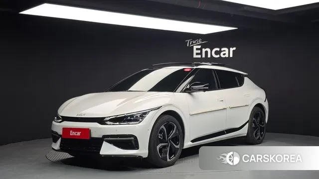 Kia EV6 2023 Белый из Кореи