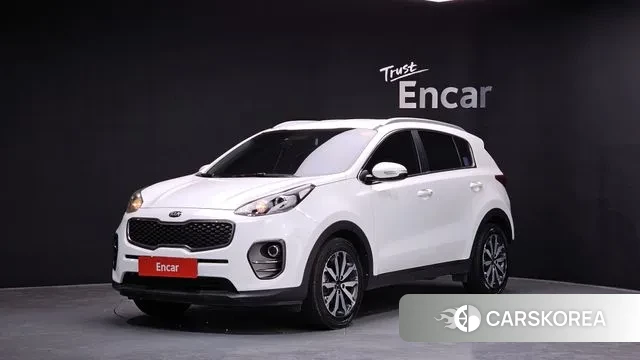 Kia Sportage 4th Generation 2018 Белый из Кореи