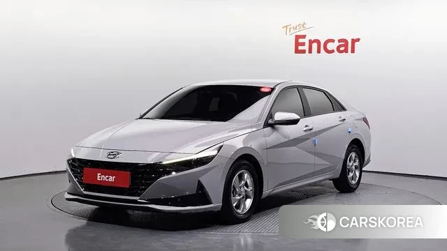 Hyundai Avante (CN7) 2020 Серебристо-серый из Кореи