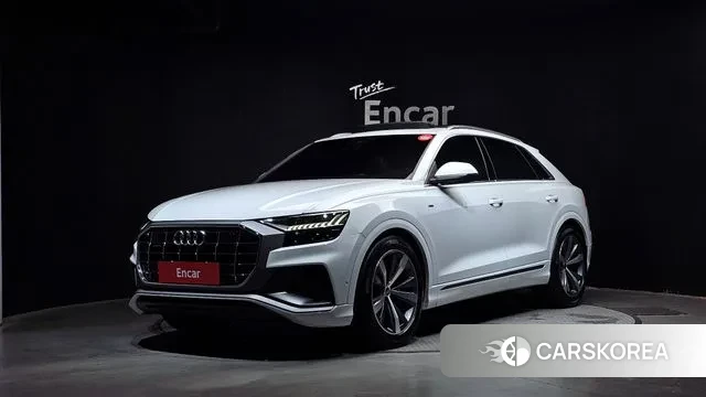 Audi Q8 (4M) 2022 Белый из Кореи