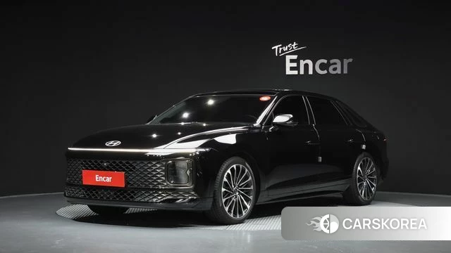 Hyundai Grandeur (GN7) 2024 Черный из Кореи