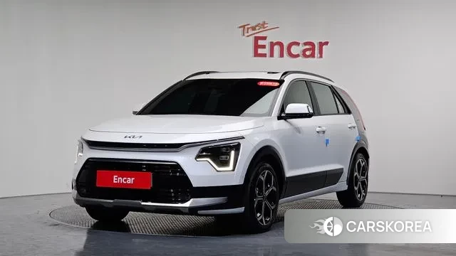 Kia Di Ol Nu Niro 2022 Белый из Кореи
