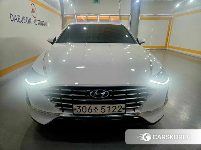 Hyundai Sonata Hybrid (DN8) 2020 Белый из Кореи