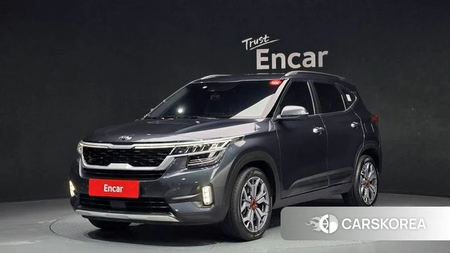 Kia Seltos 2020 Серый из Кореи