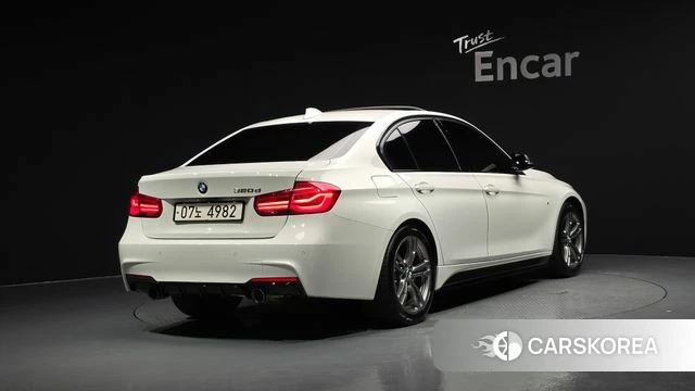 BMW 3 Series (F30) 2018 Белый из Кореи