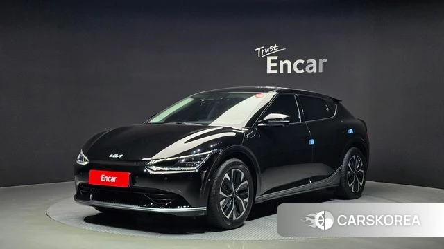 Kia EV6 2023 Черный из Кореи