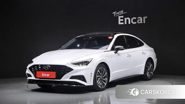 Hyundai Sonata (DN8) 2021 Белый из Кореи