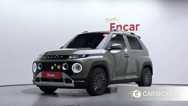 Hyundai Casper 2022 Темно-зеленый из Кореи