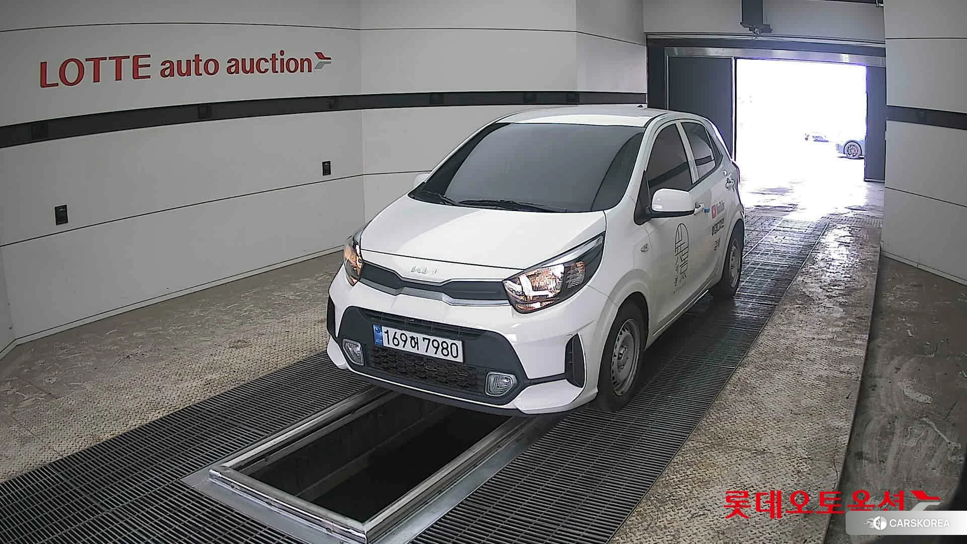 Kia Morning 2022 Clear White из Кореи