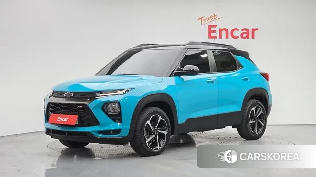 Chevrolet (GM Daewoo) Trailblazer 2020 Синий из Кореи