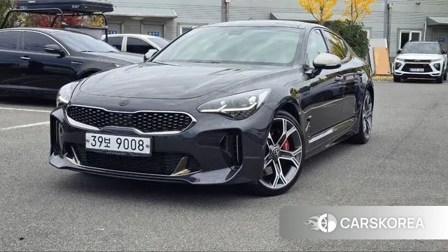 Kia Stinger 2018 Серый из Кореи