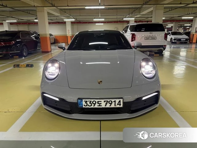 Porsche 911(992) 2020 Белый из Кореи