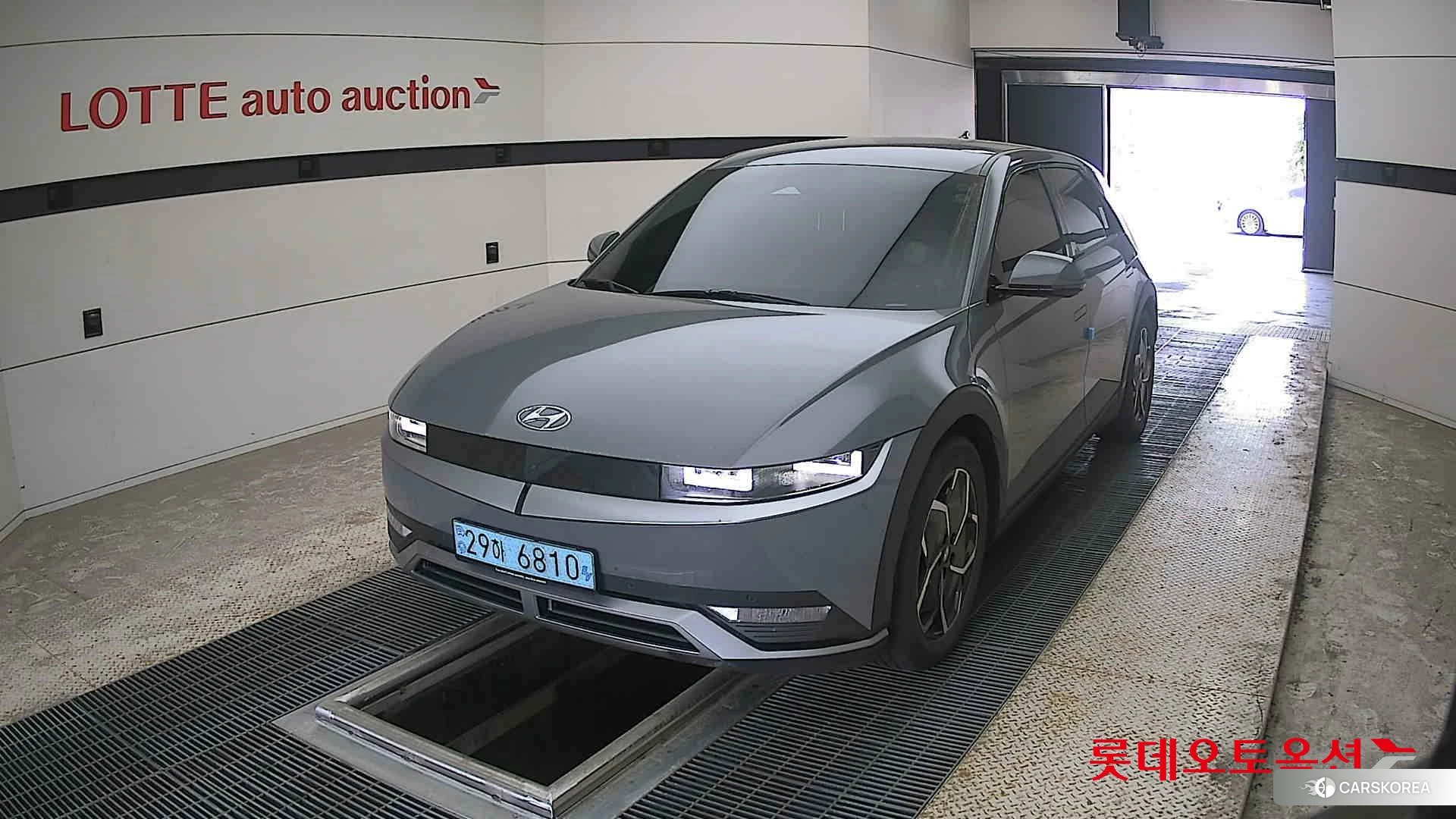 Hyundai IONIQ 5 2022 Galactic Grey Metallic из Кореи