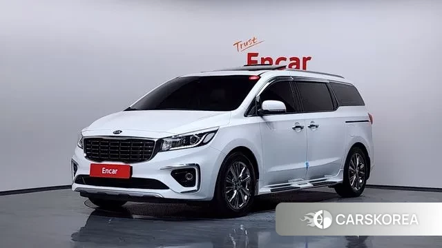 Kia The New Carnival 2019 Белый из Кореи