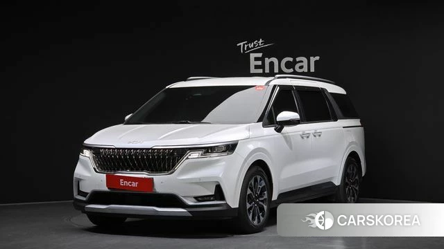 Kia Carnival 4th generation 2023 Белый из Кореи