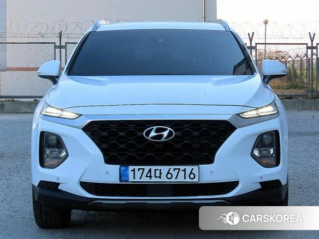 Hyundai Santa Fe TM 2018 Белый из Кореи