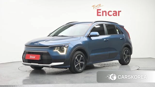 Kia Di Ol Nu Niro 2022 Синий из Кореи