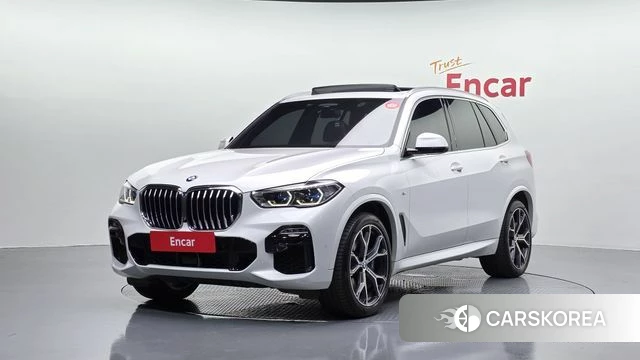 BMW X5 (G05) 2021 Белый из Кореи