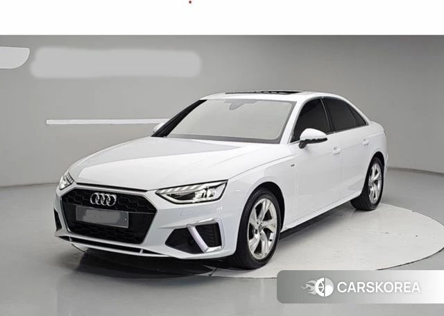 Audi A4 (B9) 2021 Белый из Кореи