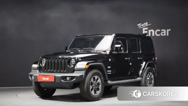 Jeep Wrangler (JL) 2022 Черный из Кореи