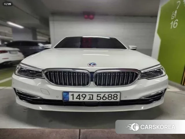 BMW 5 Series (G30) 2020 Белый из Кореи