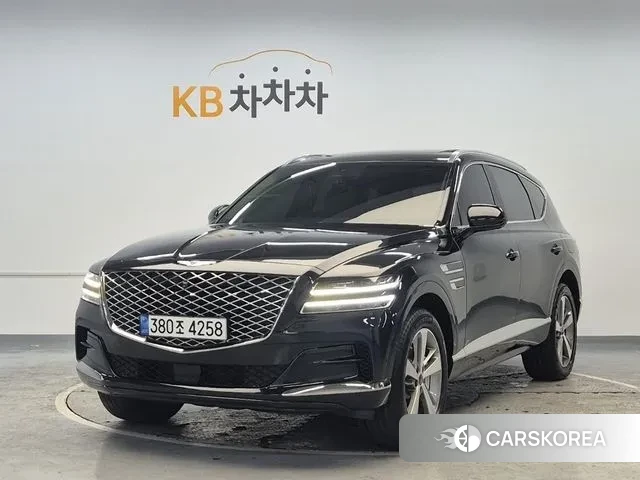 Genesis GV80 2022 Черный из Кореи