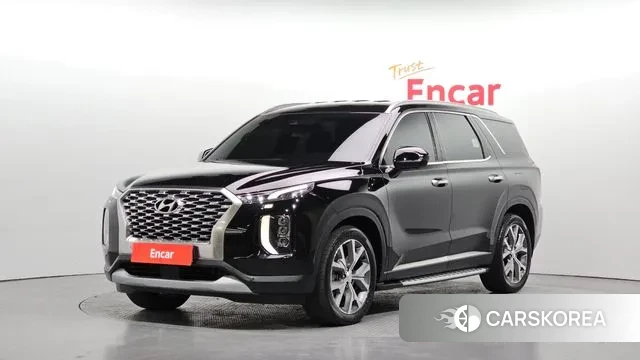 Hyundai Palisade 2022 Черный из Кореи