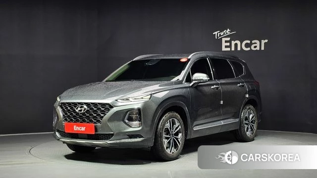 Hyundai Santa Fe TM 2019 Серый из Кореи
