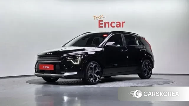 Kia Di Ol Nu Niro 2022 Черный из Кореи