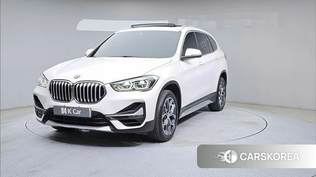 BMW X1 (F48) 2021 Белый из Кореи
