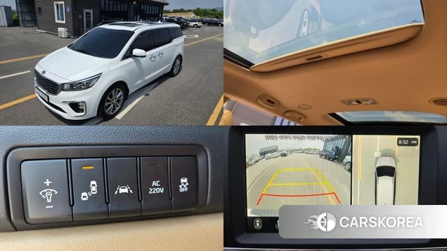 Kia The New Carnival 2018 Белый из Кореи