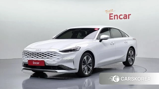 Kia K8 Hybrid 2022 Белый из Кореи