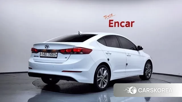 Hyundai Avante AD 2018 Белый из Кореи