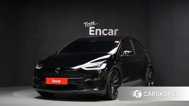 Tesla Model X 2023 Черный из Кореи