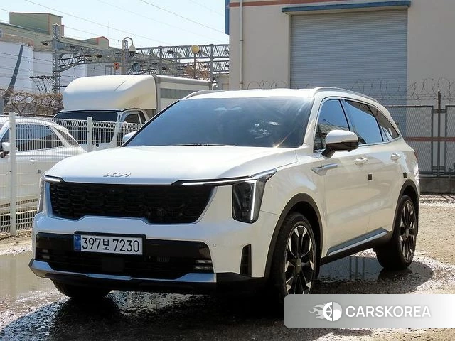 Kia The New Sorento 4th Generation 2023 Белый из Кореи