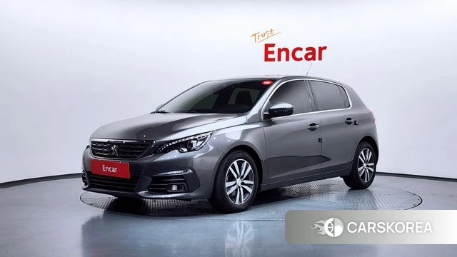 Peugeot 308 second generation 2018 Серый из Кореи