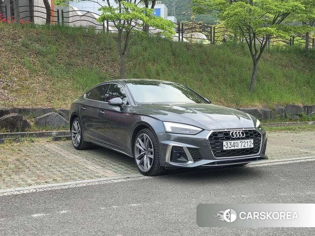 Audi A5 (F5) 2020 Серый из Кореи