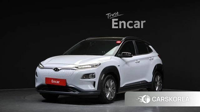 Hyundai Kona Electric 2019 Белый из Кореи