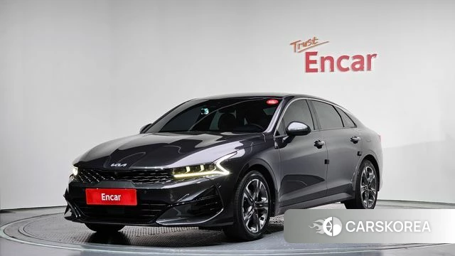 Kia K5 3rd generation 2021 Серый из Кореи