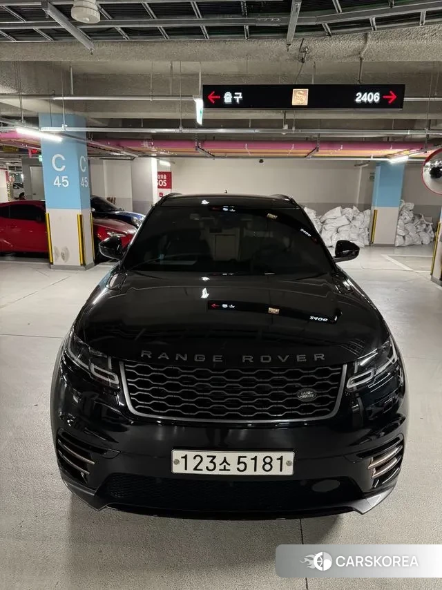 Land Rover Range Rover Velar 2019 Черный из Кореи