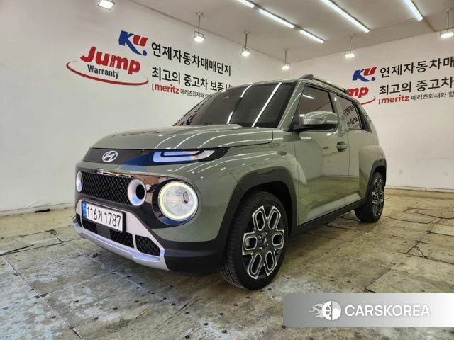 Hyundai Casper 2022 Светло-зеленый из Кореи