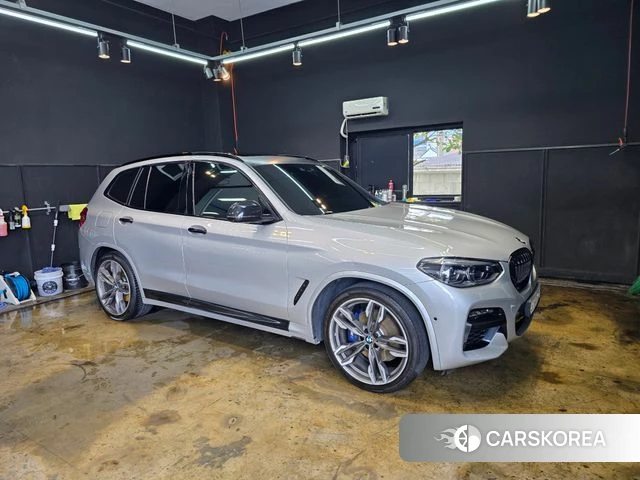 BMW X3 (G01) 2020 Серебристо-серый из Кореи