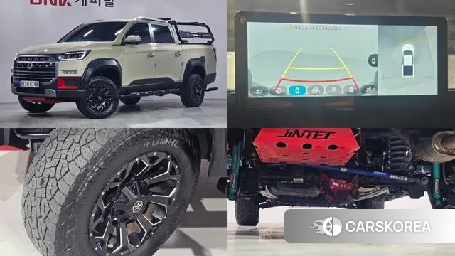 Ssangyong The New Rexton Sports Cannes 2023 Жемчужный цвет из Кореи