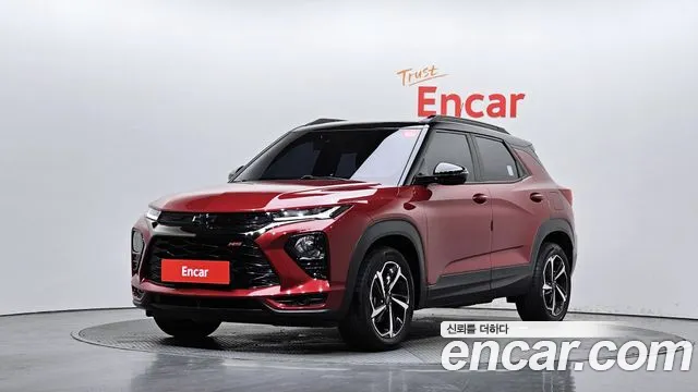 Chevrolet (GM Daewoo) Trailblazer 2020 Красный из Кореи