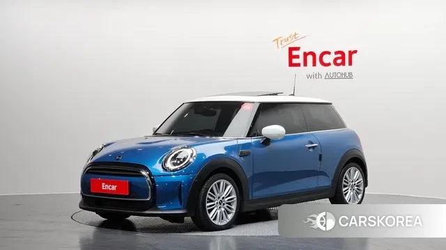 Mini Cooper 2023 Синий из Кореи
