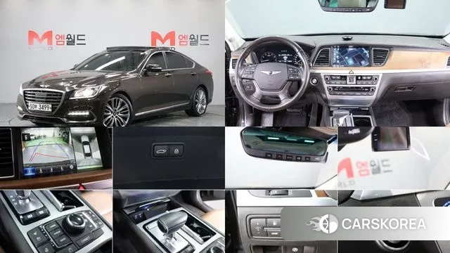 Genesis G80 2018 Коричневый из Кореи