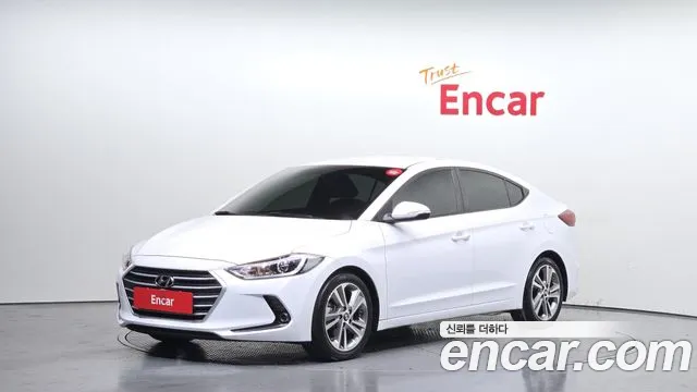 Hyundai Avante AD 2018 Белый из Кореи