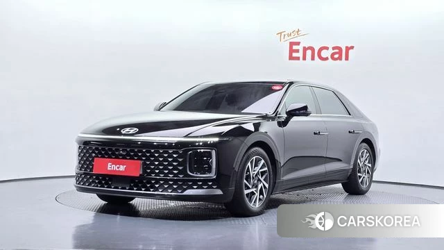 Hyundai Grandeur Hybrid (GN7) 2024 Черный из Кореи