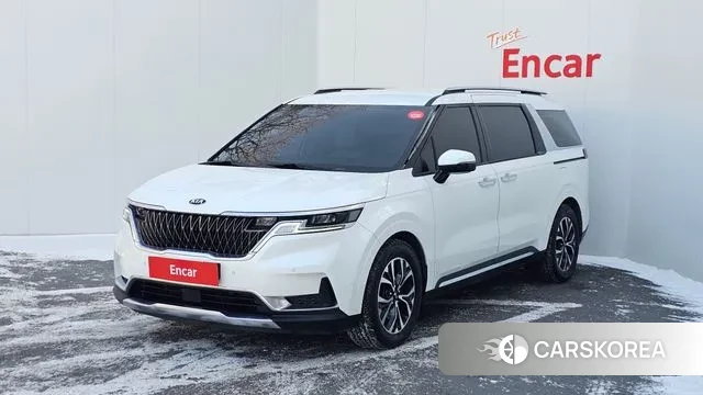 Kia Carnival 4th generation 2020 Белый из Кореи