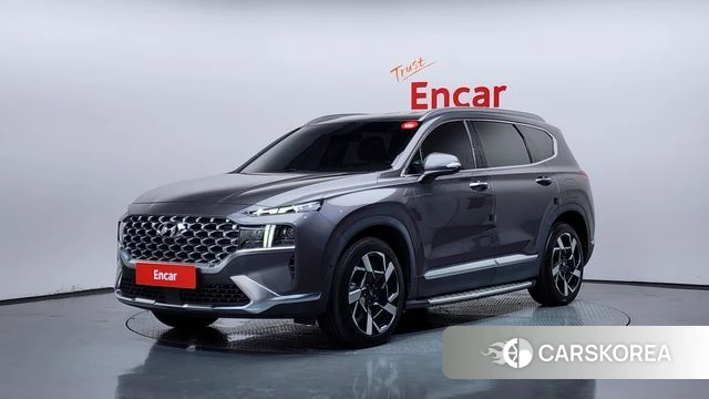 Hyundai The New Santa Fe 2020 Серый из Кореи